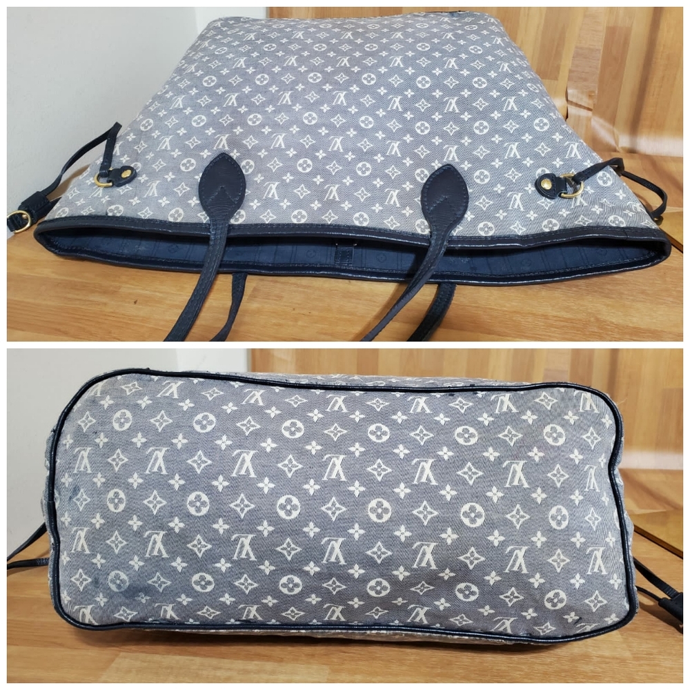LOUIS VUITTONMonogram Idylle Neverfull MM Encre - Picture 8 of 11